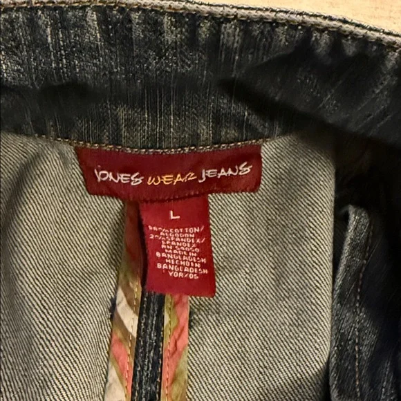 Jones Wear Jeans Denim Jacket - Picture 3 of 4